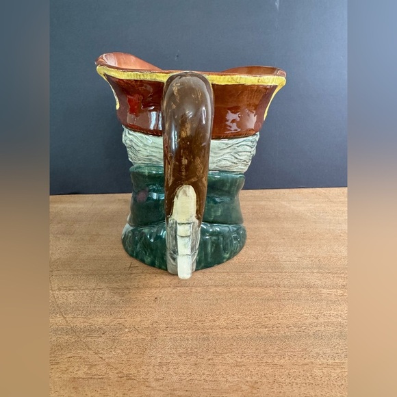 Vintage Large Royal Daulton Toby Jug DICK TURPIN Pitcher Porcelain Character Jug - Picture 4 of 6